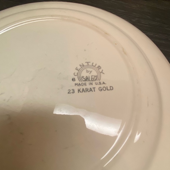 Century By Salem Colorful Bird of Paradise and Basket of Flowers 10” Platter - Picture 4 of 4